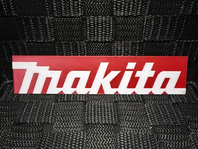 HueForge model: Makita Logo - Hueforge by JoDau