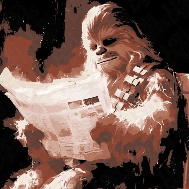 HueForge model: Chewbacca Pooper Hueforge by LoFi Layers