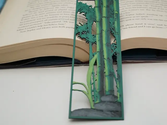 HueForge model: Bamboo Zen Bookmark by 3djd
