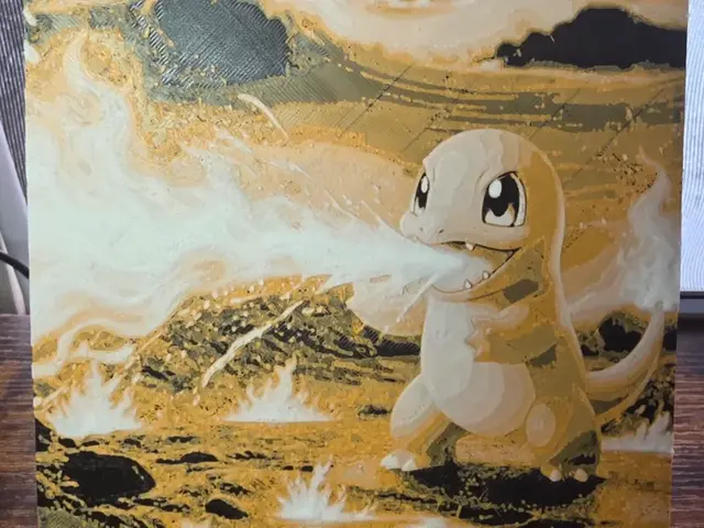 HueForge model: Charmander: Inferno Blast by Booster's Errant Venture