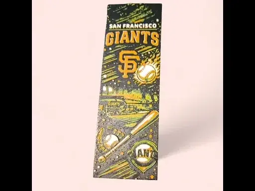 HueForge model: SF Giants MLB 50mm by 150mm Bookmark by MythicHue's