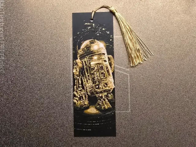 HueForge model: Star Wars Bookmark - R2D2 by 3D-Mentiel