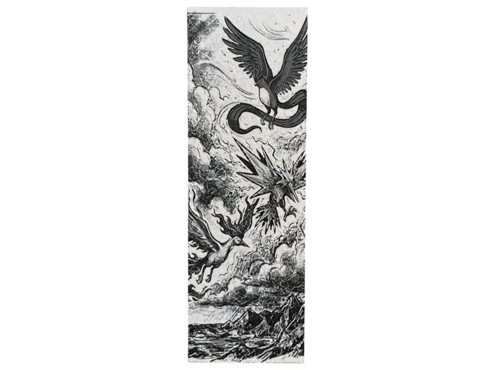 Legendary Birds Bookmark by The SkyLab 3D HueForge model: Legendary Birds Bookmark by The SkyLab 3D