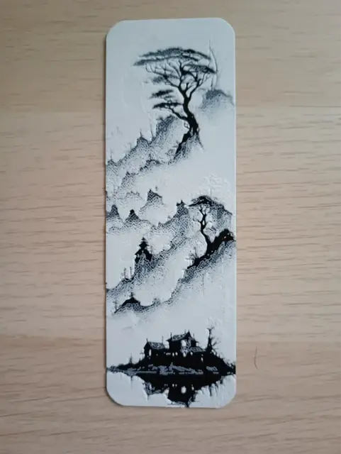 HueForge model: Japanese Style Bookmark by Atrus Design