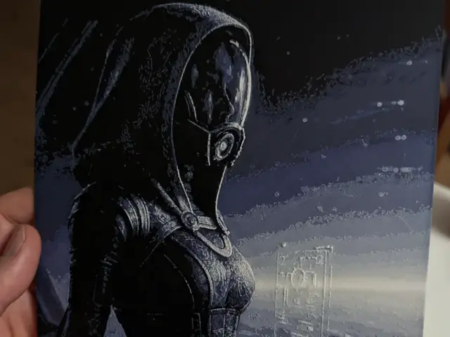 HueForge model: Tali Zorah Mass Effect HueForge by JP_Creations