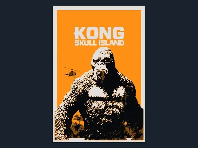 HueForge model: Kong Skull Island (Movie Poster - HueForge) by HugheCraft