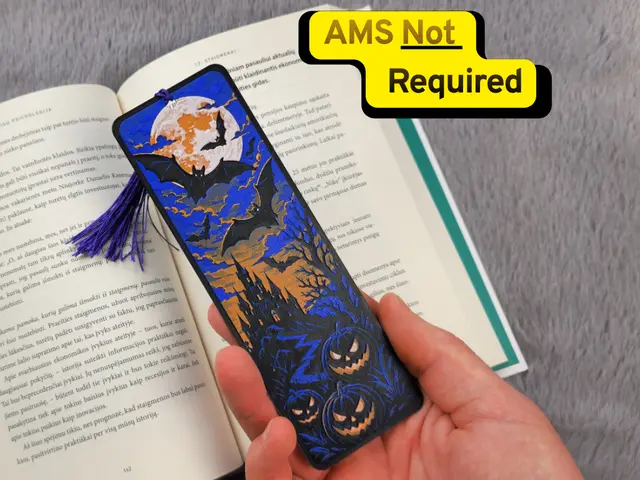 Haunted Castle Halloween Bookmark
