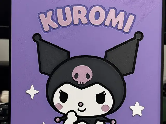 HueForge model: Kuromi Hello Kitty by Strata Prints