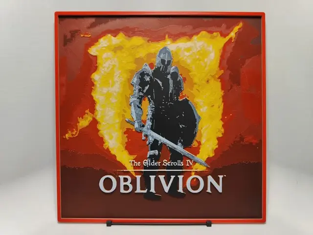 HueForge model: The Elder Scrolls IV: Oblivion - Hueforge by BeaN