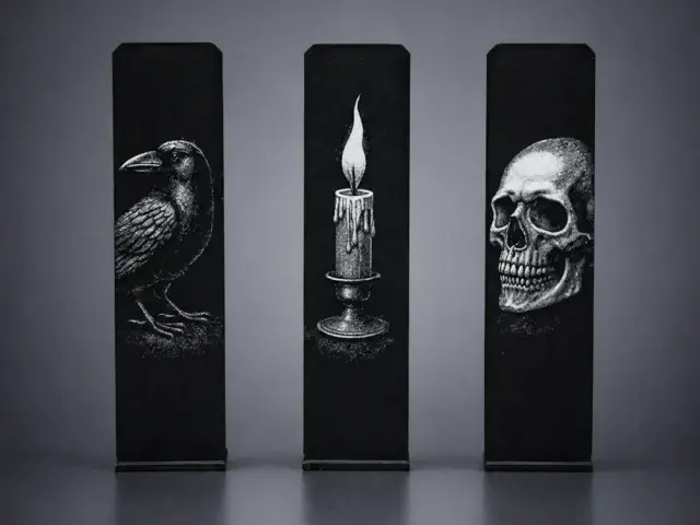 HueForge model: Halloween Bookmarks (Set №2) by Aleksandr