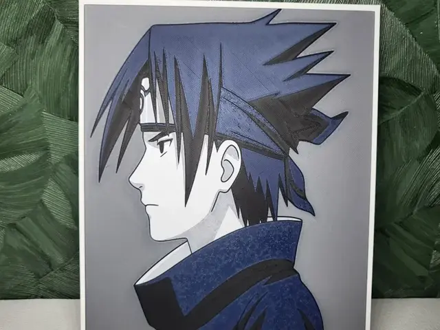 HueForge model: Sasuke Hueforge by Opao