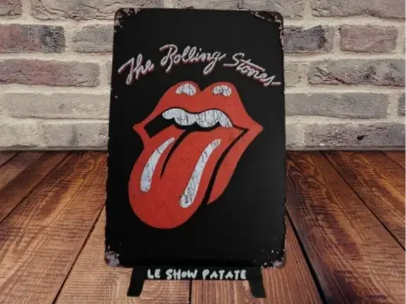 HueForge model: Plaque Rolling Stones hueforge by leshowpatate