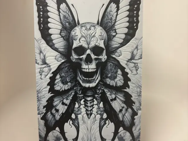 HueForge model: Skull Butterfly Hueforge by Morganja