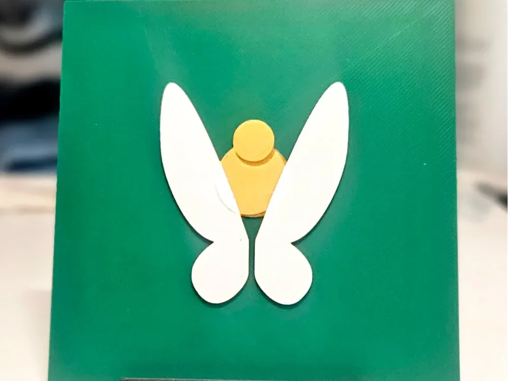 Tinkerbell Wings by Mano's 3d_Art HueForge model: Tinkerbell Wings by Mano's 3d_Art