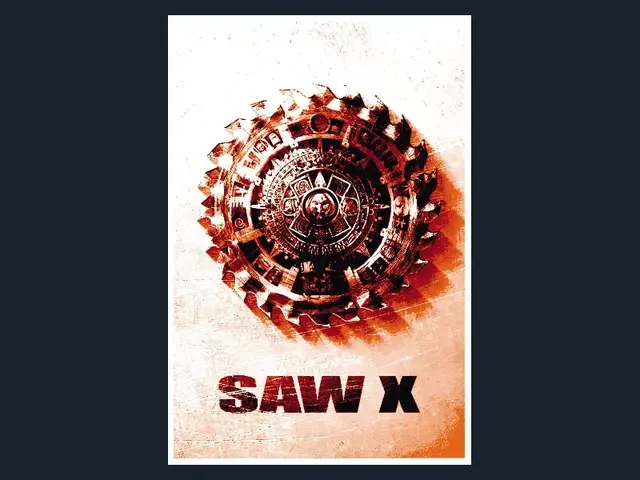HueForge model: Saw X (Movie Poster - HueForge) by HugheCraft