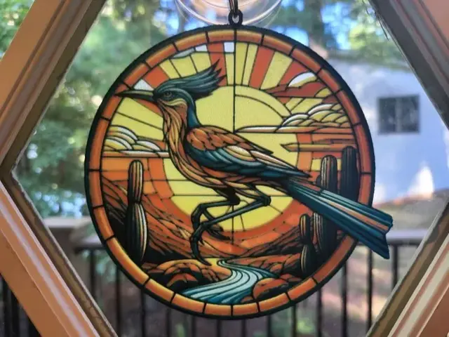 HueForge model: HueForge Stained Glass Roadrunner by tlavedas