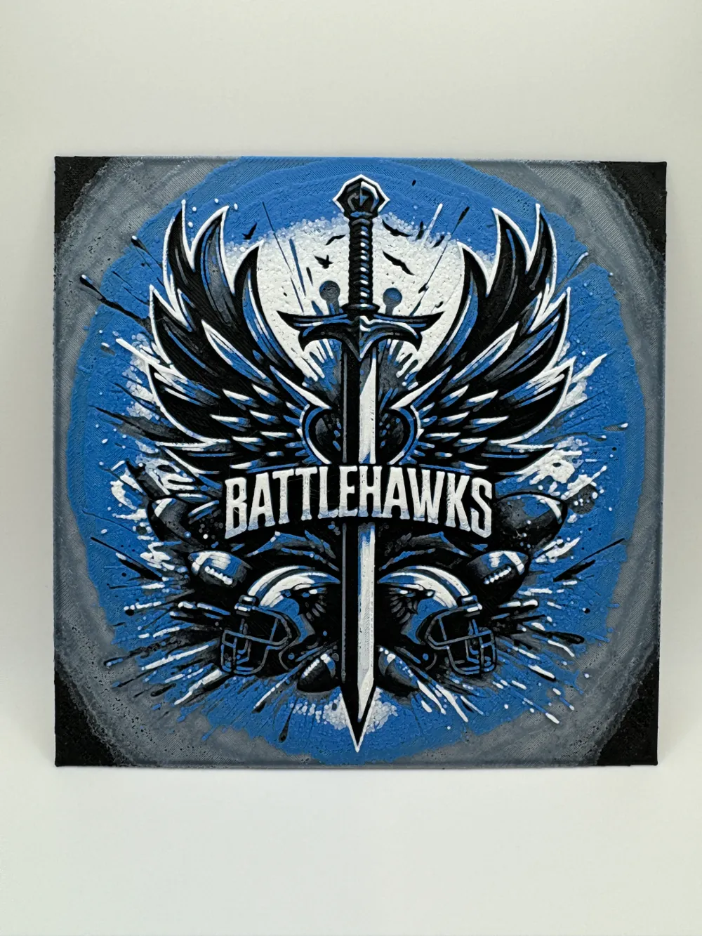 Battlehawks - XFL Hueforge by Canadian Gamer HueForge model: Battlehawks - XFL Hueforge by Canadian Gamer