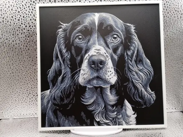 HueForge model: American Cocker Spaniel hueforge by Borishotch Industries