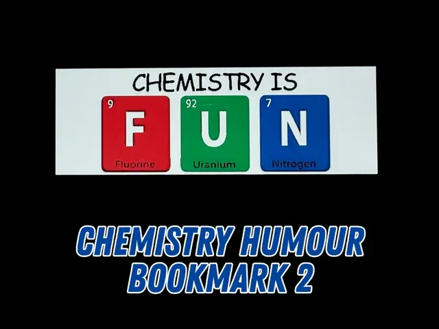 HueForge model: Fun - Chemistry Humour Bookmark #2 by Canadian Gamer