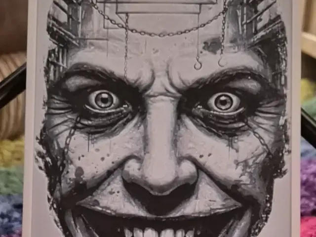 HueForge model: Crazy psychotic man by Buntsta