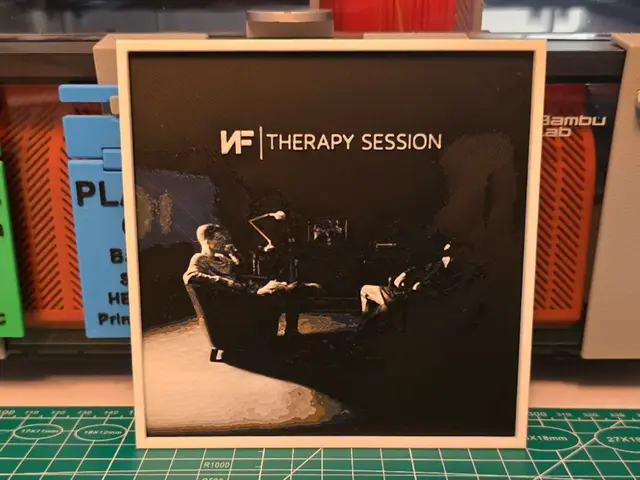 HueForge model: NF "Therapy Session" Album - Hueforge Art by Lumpy3D