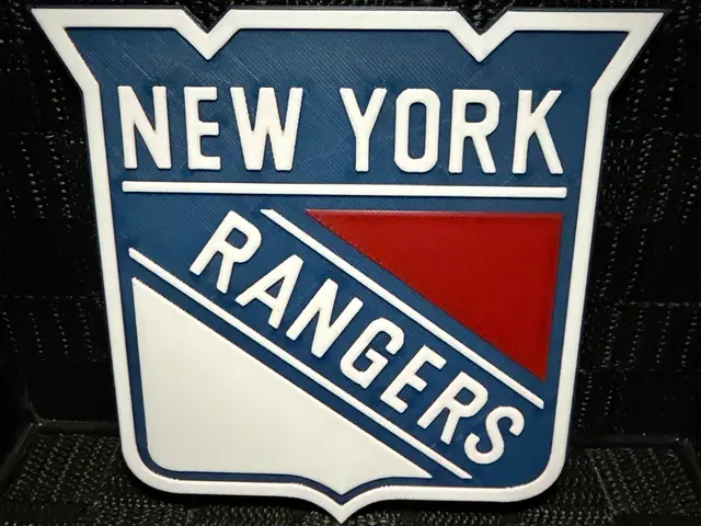 HueForge model: New York Rangers Logo - Hueforge by JoDau