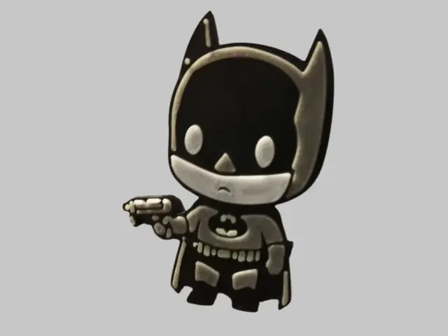 HueForge model: Batman Fridge Magnet by 3DNesy
