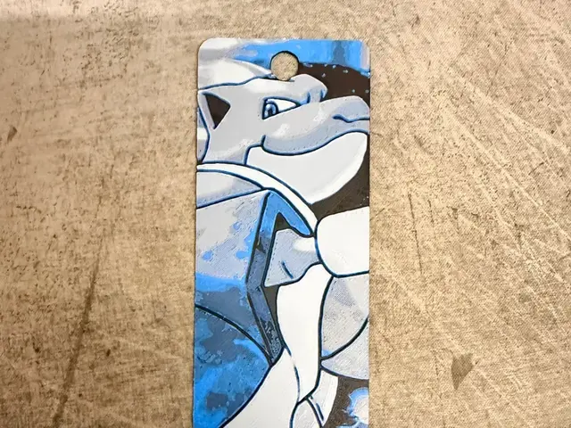 HueForge model: Blastoise Bookmark by Loupes