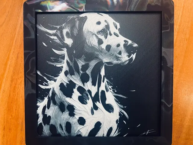 HueForge model: Dalmation by JustBe 3D Printing