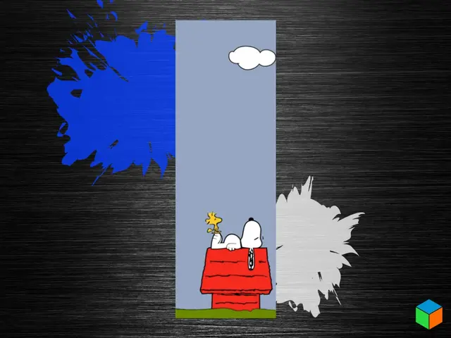 HueForge model: 🌟 New Retro Snoopy Bookmark! 🌟 by 3D Prints By Vic