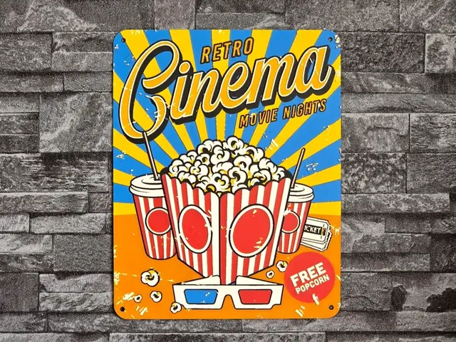 HueForge model: Hueforge Cinema Vintage Pop Corn Free by StefBull85