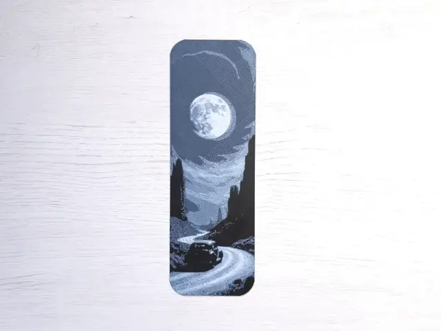 HueForge model: Road to Moon by Atrus Design