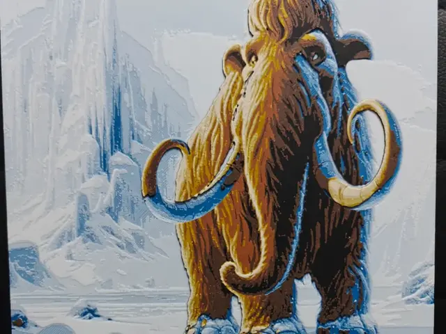 HueForge model: Manny the Mammoth Ice Age 1 AMS ONLY by TheHueforgeLady