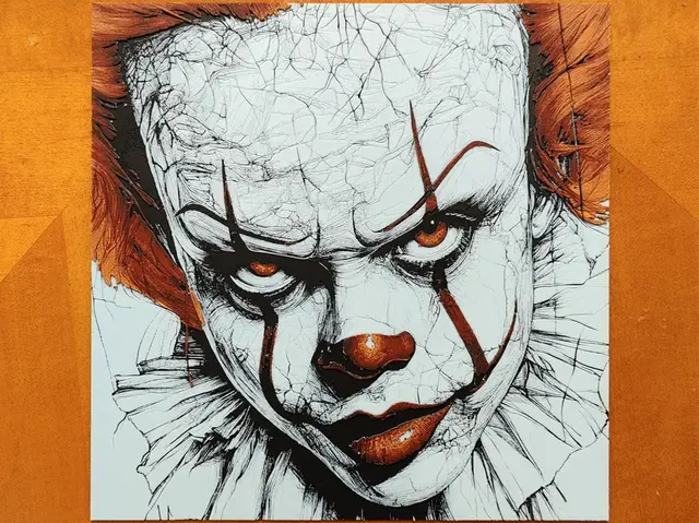HueForge model: Pennywise The Clown - IT by Sarge