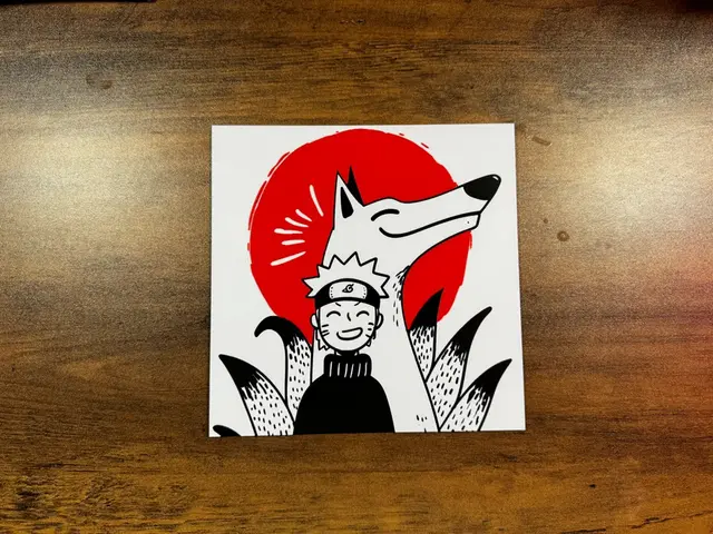 HueForge model: Naruto & Kurama – HueForge Print by 3D Prints By Vic