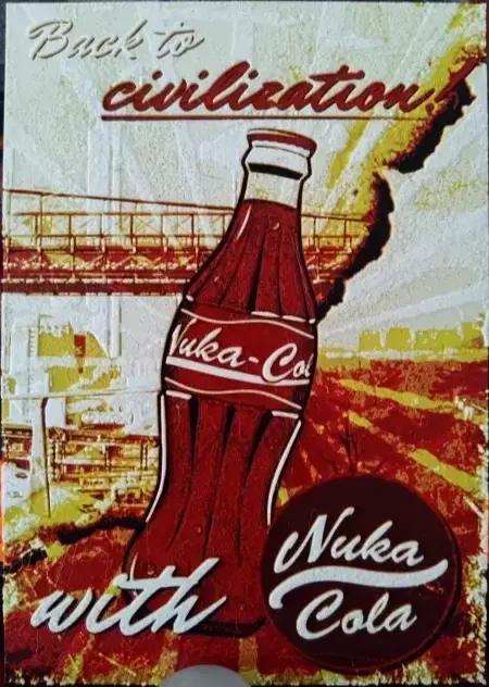 HueForge model: Nuka Cola Back to Civilization (HueForge) by Asgar3D