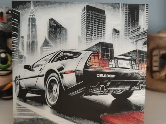 HueForge model: Hueforge delorean by Litolunar