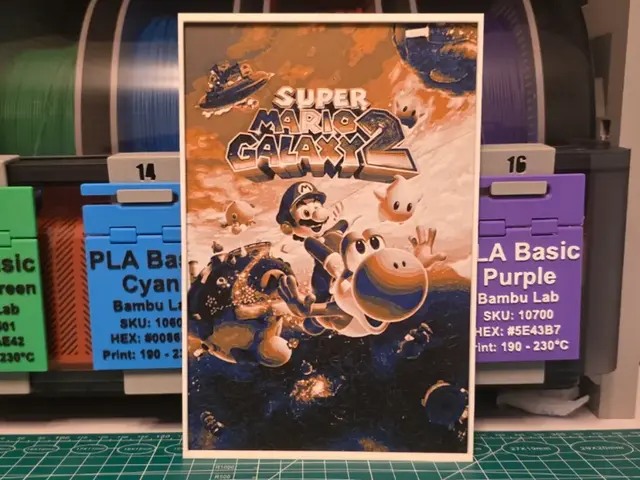 Super Mario Galaxy 2 Poster - Hueforge Art