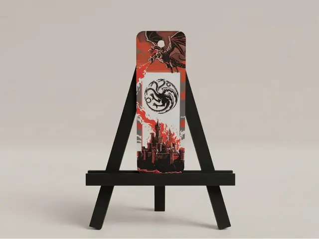HueForge model: Game of Thrones Inspired Bookmark by Welsh Maker