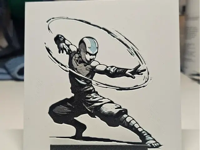 HueForge model: Avatar by Mano's 3d_Art