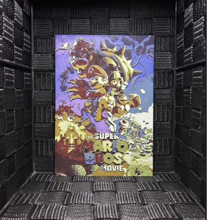 Hueforge Movie Poster - Super Mario Bros. - by JoDau HueForge model: Hueforge Movie Poster - Super Mario Bros. - by JoDau