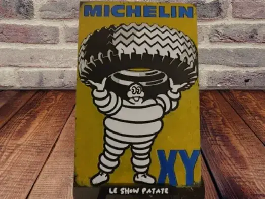 HueForge model: Plaque vintage Michelin XY hueforge by leshowpatate