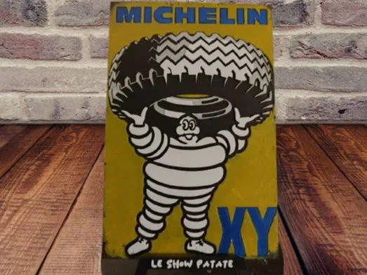 Plaque vintage Michelin XY hueforge by leshowpatate HueForge model: Plaque vintage Michelin XY hueforge by leshowpatate