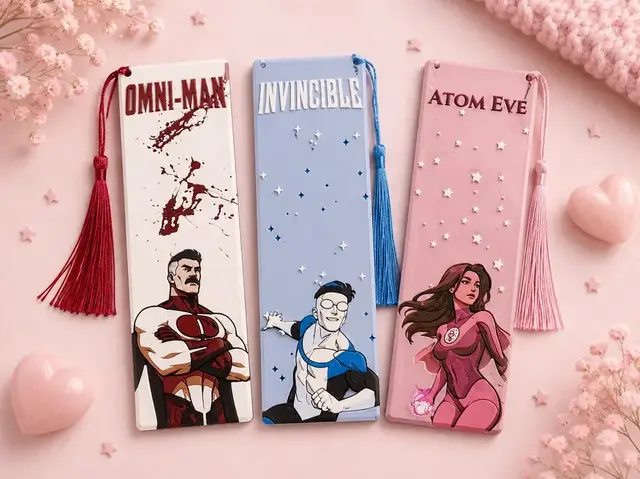 Invincible Character Bookmarks