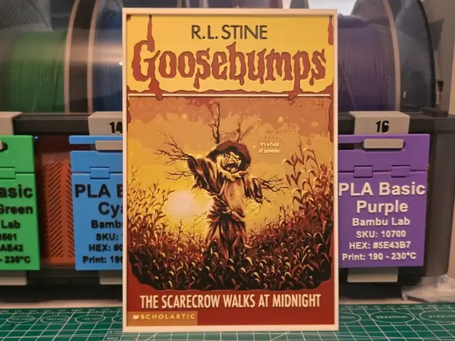 HueForge model: Goosebumps: The Scarecrow Walks at Midnight Art by Lumpy3D