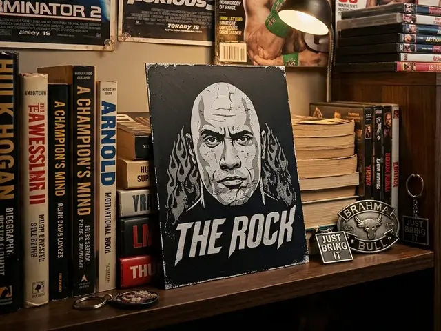 HueForge model: Dwayne "The Rock" Johnson - HueForge by keko