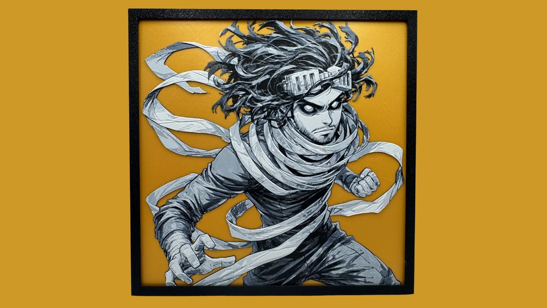 Shoto Aizawa - My Hero Academia Hueforge by Canadian Gamer HueForge model: Shoto Aizawa - My Hero Academia Hueforge by Canadian Gamer