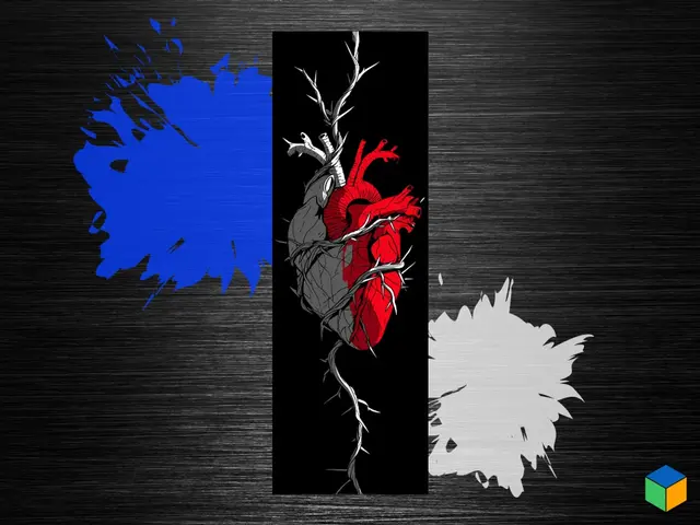 HueForge model: 🖤 Thorned Heart Bookmark by 3D Prints By Vic