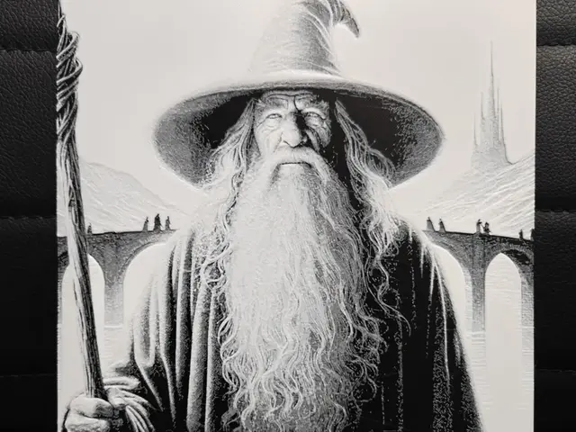 HueForge model: Gandalf The Grey LOTR by TheHueforgeLady
