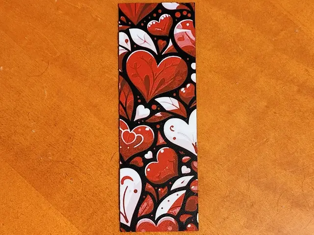 Hearts Bookmark - 3 Colours